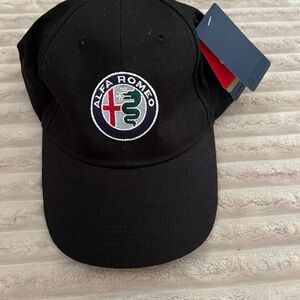 Black Logo Baseball Cap
